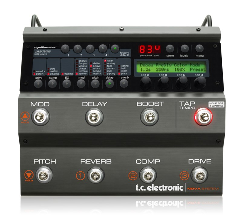 TC Electronic Nova System Profesyonel Çoklu Efekt Gitar Pedal