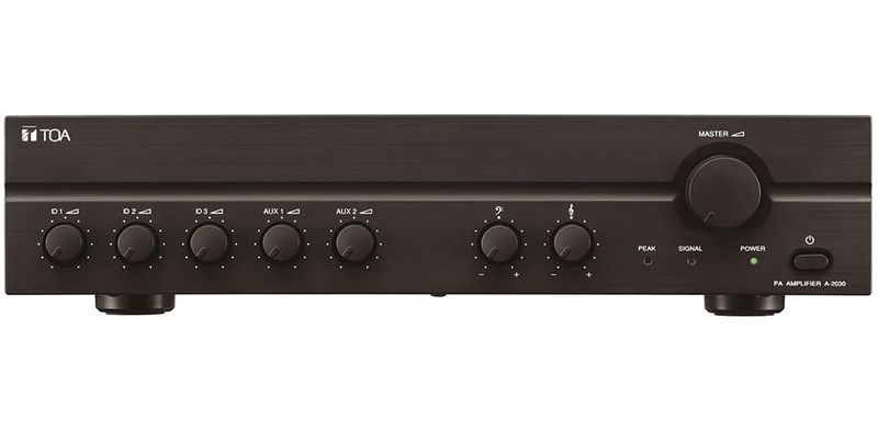 Toa A-2060 CE 100V 600W, 3 Mic, 2 Aux Amfili Mikser