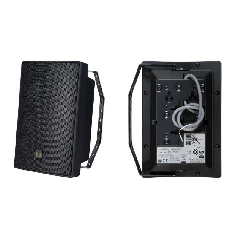 Toa BS 1030B - 2-Yollu 100V 30W 5 inç Bass Reflex Tip Hoparlör