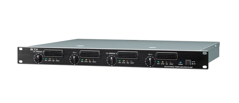 Toa DA 250F - 4x250W/4 ohm Dijital Power Amfi
