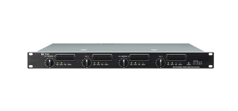 Toa DA 250FH - 70/100V 4x250W Dijital Power Amfi 