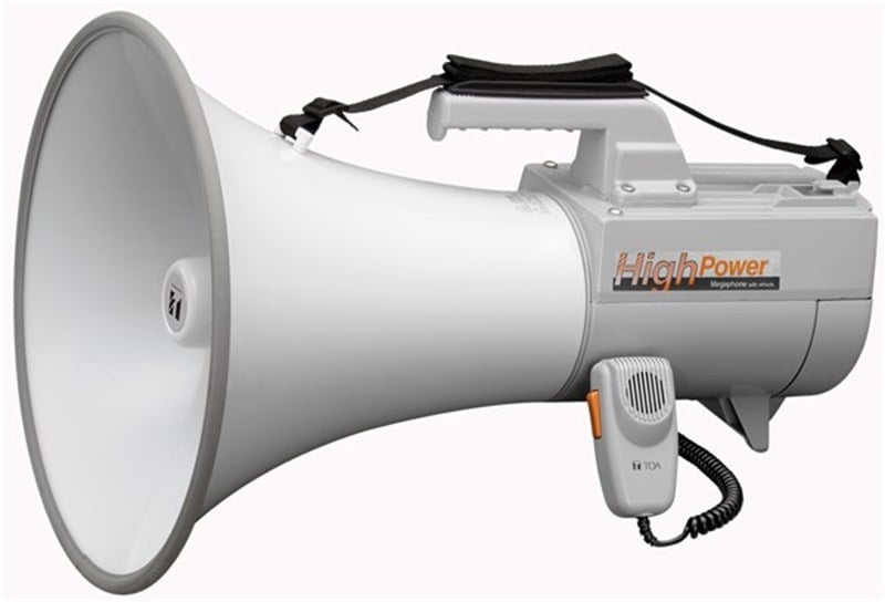 Toa ER 2230W Dahili Mike Mikrofon 30W Dış Ortama Dayanıklı Megafon