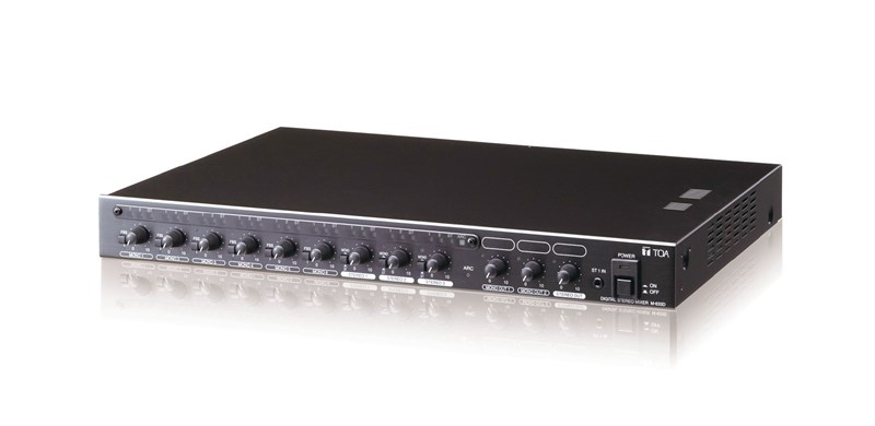 Toa M 633 D - 12 Girişli Rack Tipi Deck Mikser