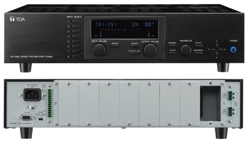 Toa M 9000 M2 - 8x8 Digital Matrix Mixer