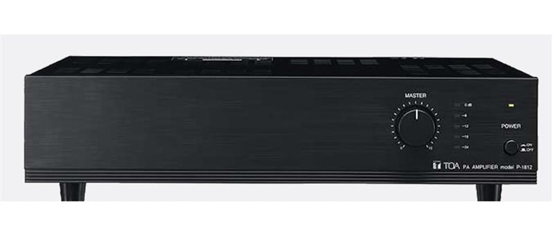 Toa P-1812 ER - 120W Trafolu Güç Amplifikatörü