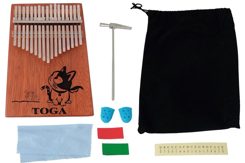 Toga CAT 17 Tuşlu Hakiki Ağaç Kalimba