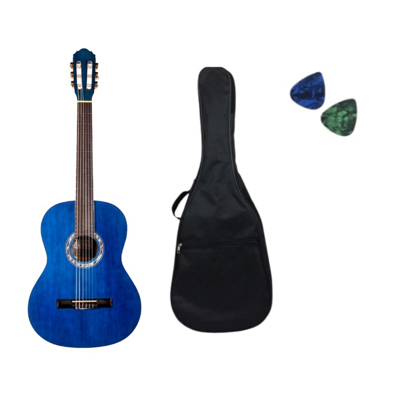 Toledo LC-3600BL Mavi Klasik Gitar