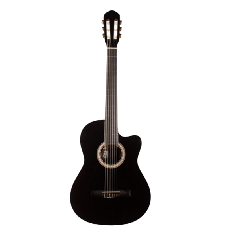 Toledo LC-3900 CBK Siyah Cutaway Klasik Gitar