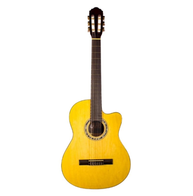 Toledo LC-3900 CNL Naturel Cutaway Klasik Gitar