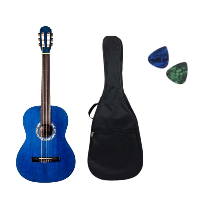Toledo LC-3900BL Mavi Klasik Gitar