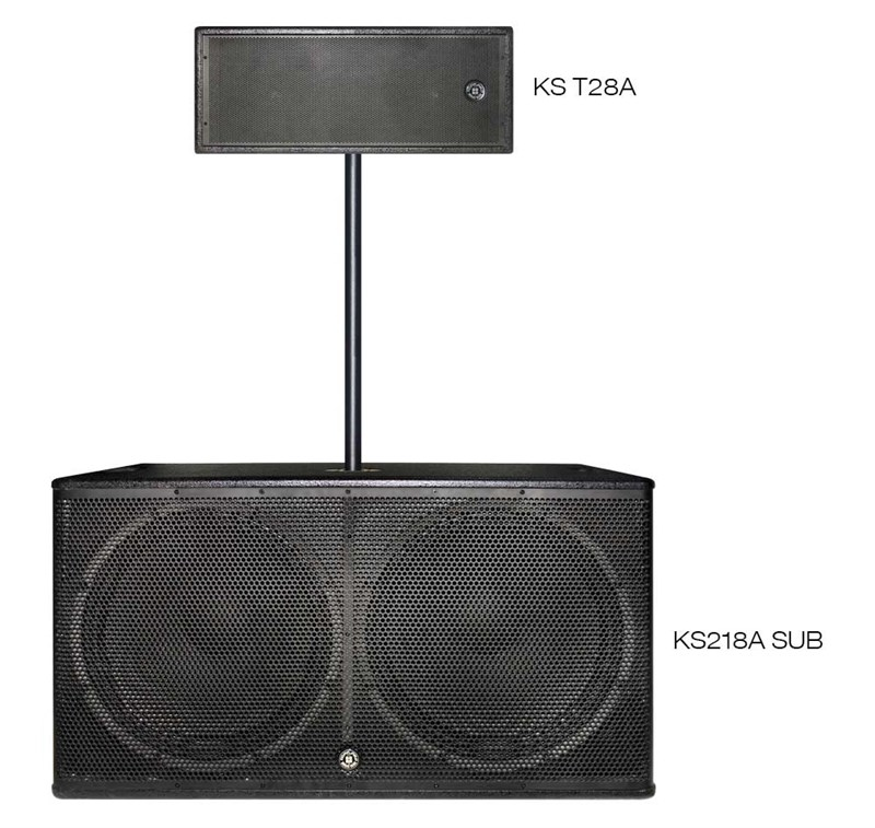 Topp Pro KS-T28A 2 x 8 inç 3200 Watt Peak Line Array Hoparlör