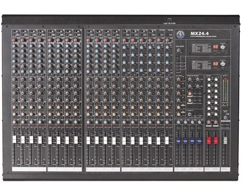 Topp Pro MX 24.4/DSP*2 18 Mono 6 Stereo Kanal Profesyonel Deck Mikser