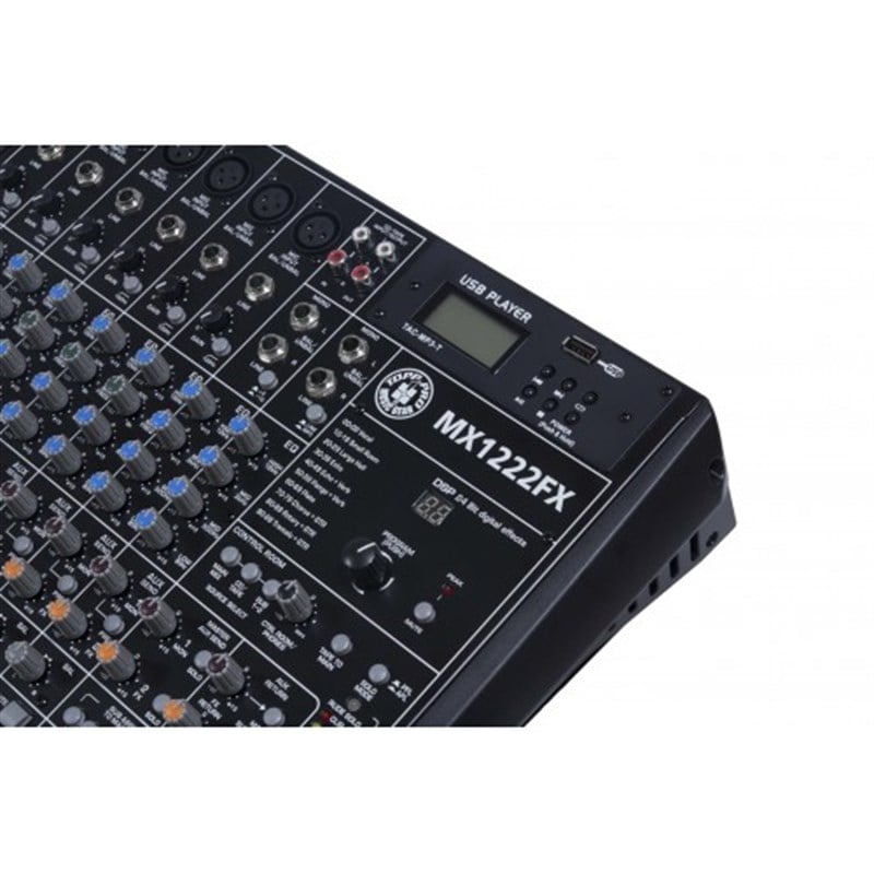 Topp Pro MX1222FX + TAC-MP3 T 6 Mono 2 Stereo Kanal  Deck Mixer