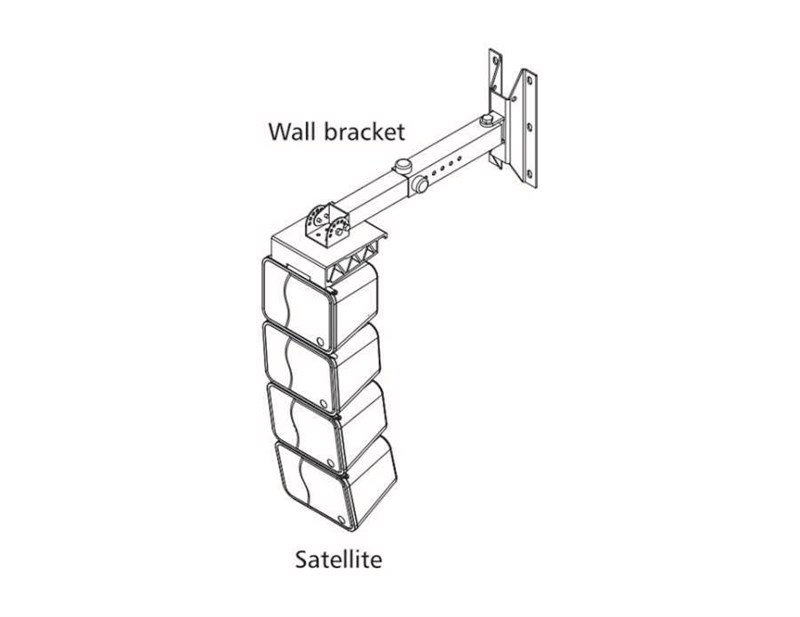 Topp Pro SOHO X3 ARRAY BRACKET Line Array Askı Aparatı