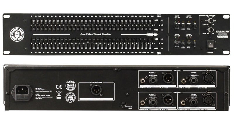 Topp Pro TEQ-231SW Grafik Ekolayzer