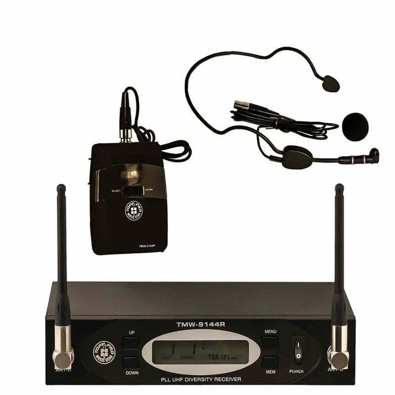Topp Pro TMW-9144 LTHSGT Headset + Yaka Tipi Telsiz Mikrofon
