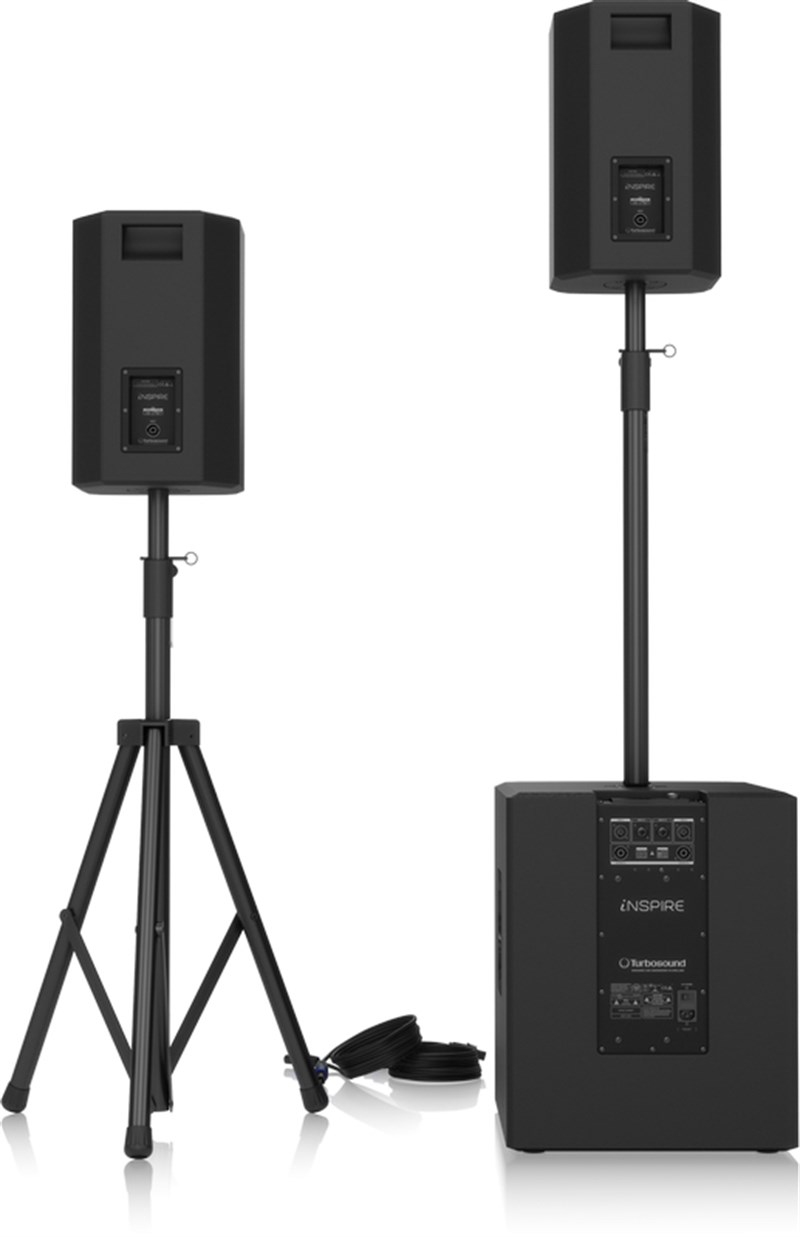 Turbosound iNSPIRE iP15B 1000W Bluetoothlu Portatif Ses Sistemi