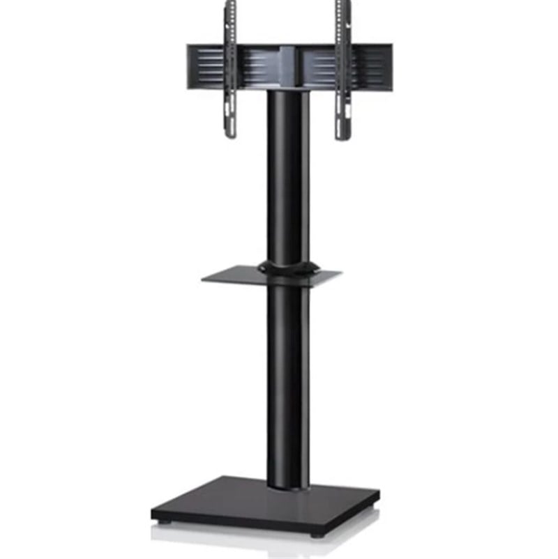 Ultimate GL-B-2000-5538 6cm Cam Raflı 170cm Ahşap Taban TV Standı 