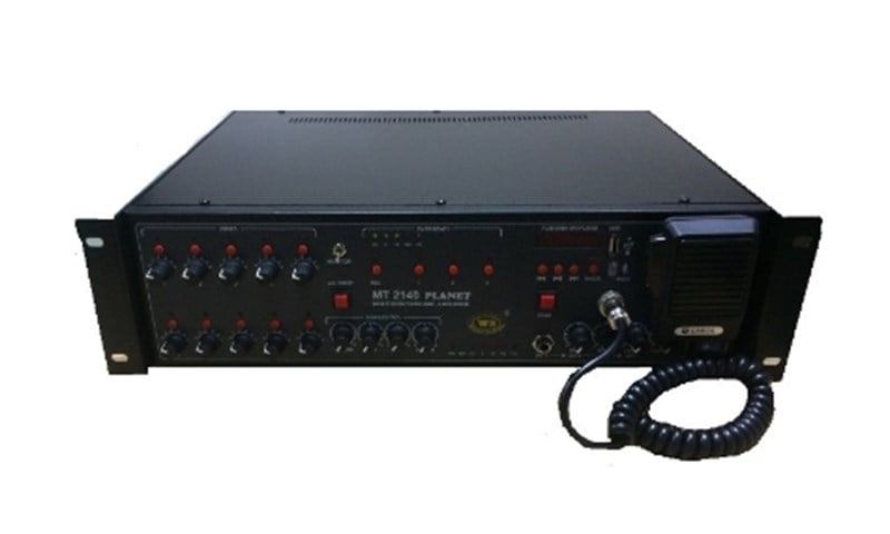West Sound MT 2140/ACL 400W 10 Bölgeli Acil Anons Amplifikatörü