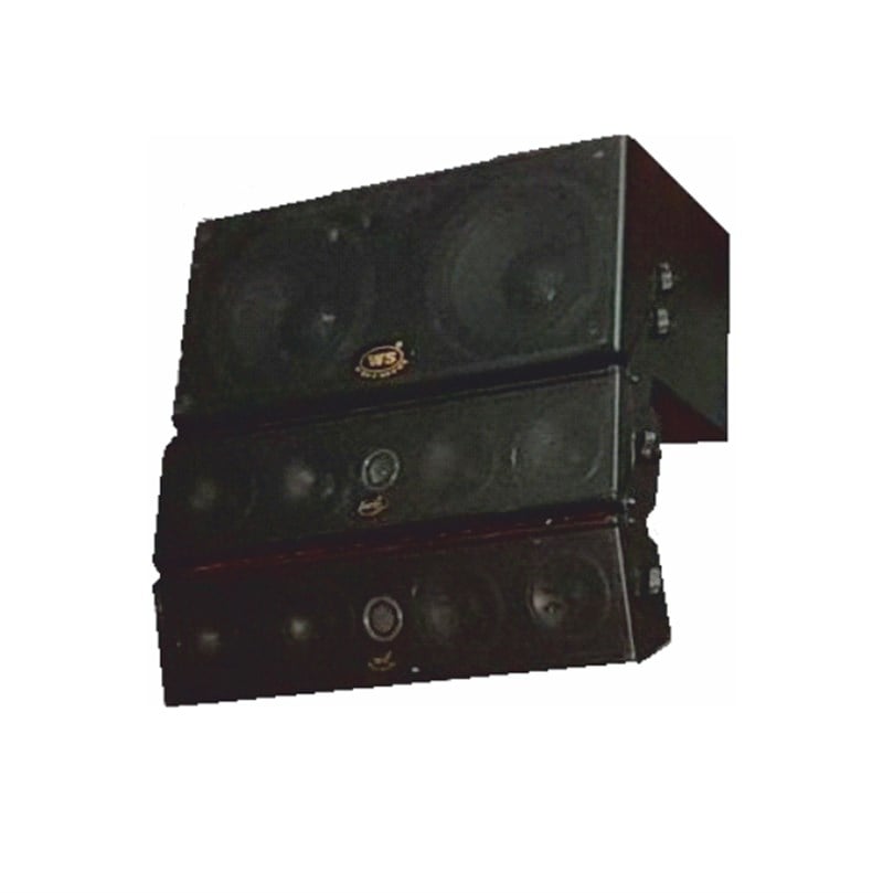 West Sound MT 28/244AA 2x8 inch 200W Adresli Aktif Mini Line Array Hoparlör Seti
