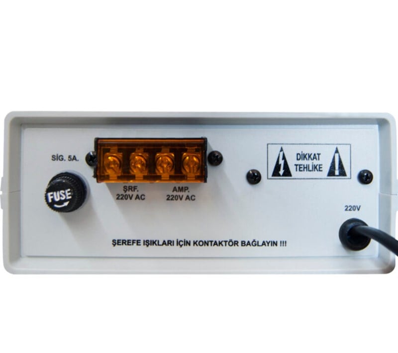 West Sound TKS-020 Vakit Programlı Kandilmatik Ve Vakit Zaman Rolesi