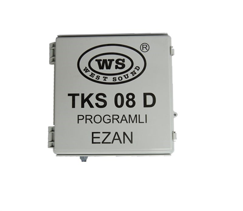 West Sound TKS 08 D 80 Watt Anfili Programlı Ezan Saati