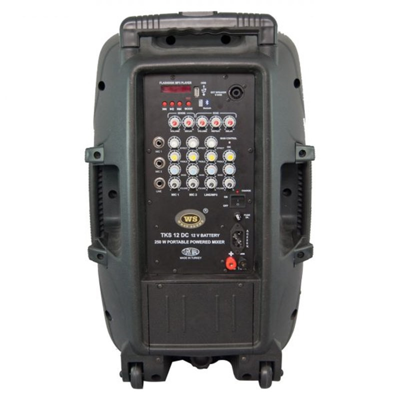West Sound TKS 12 AC 12 inç 250 Watt Taşınabilir Ses Sistemi