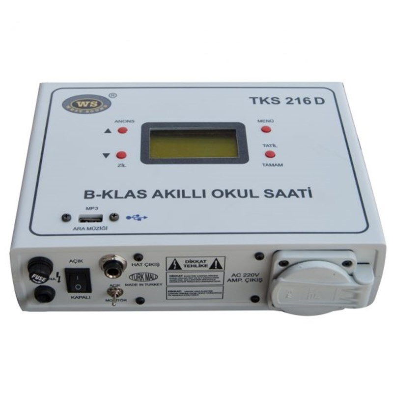 West Sound TKS 216 D B Klas Akıllı Okul Saati