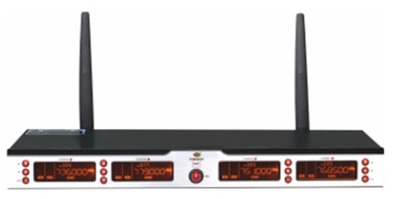 West Sound TM 304 K Dörtlü Kablosuz Masa Mikrofonu
