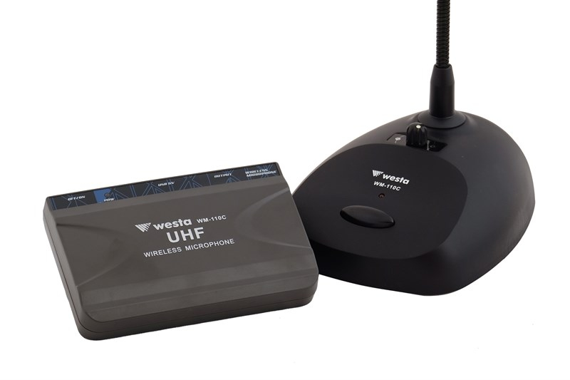 Westa WM-110C Kablosuz Masaüstü Kürsü Mikrofonu