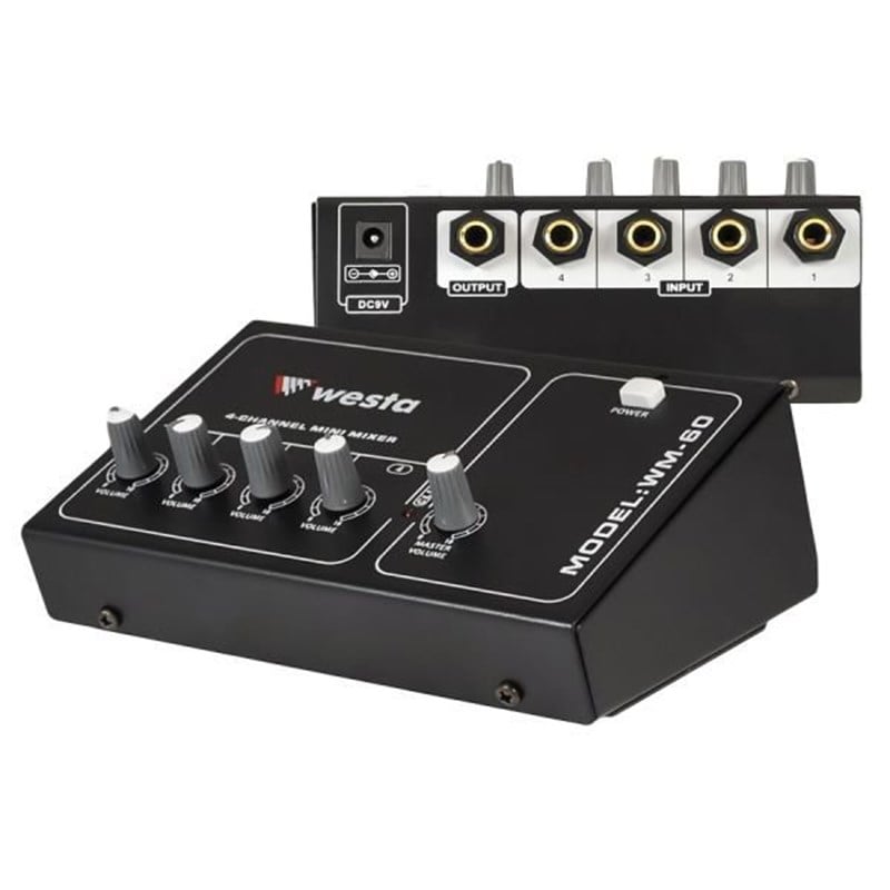 Westa WM-60 4 Kanal Mikrofon Mikser