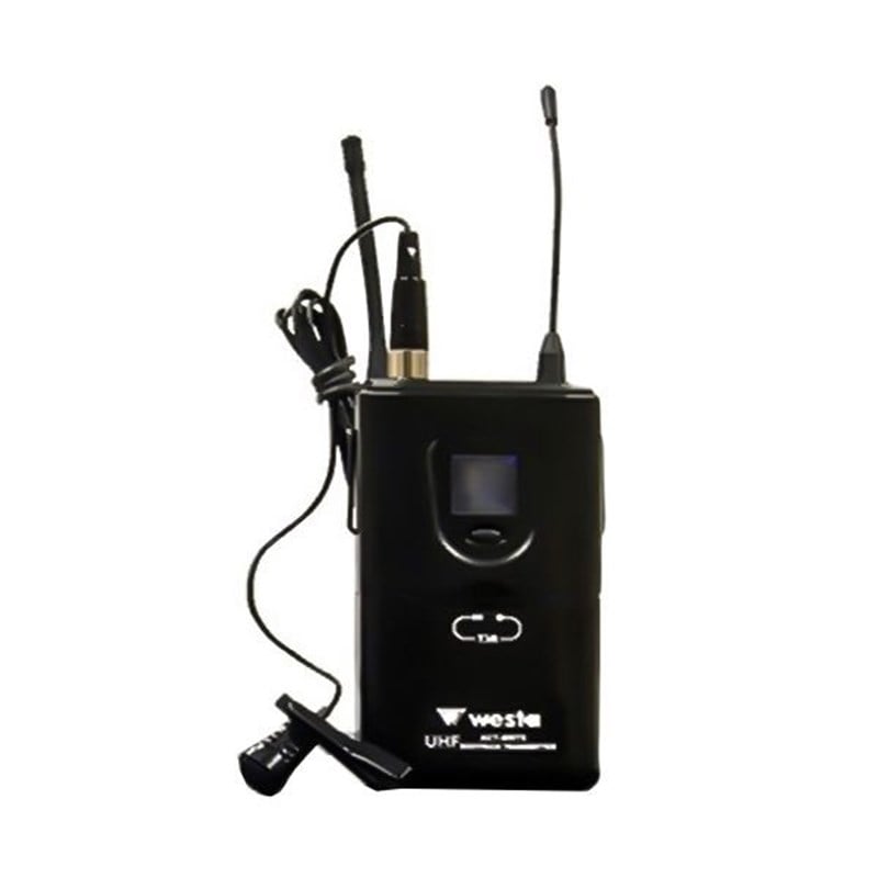 Westa WM-9BP UHF Band Bodypack+Yaka Mikrofonu