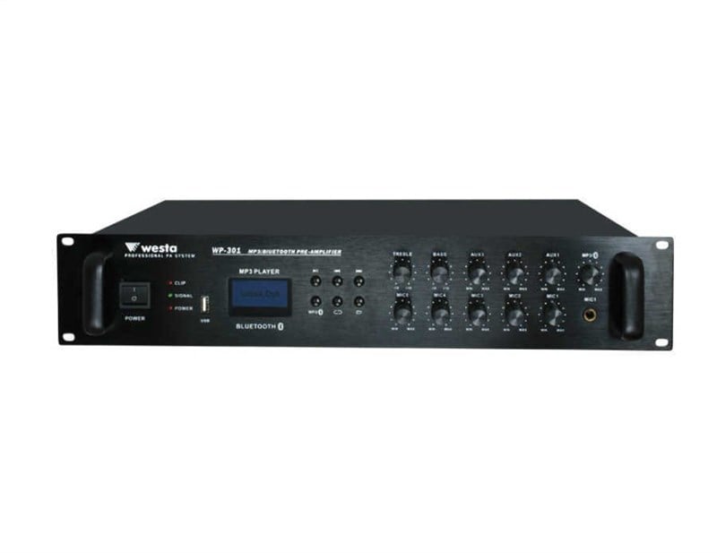 Westa WP-301 10 Kanal Rack Tipi Mikser