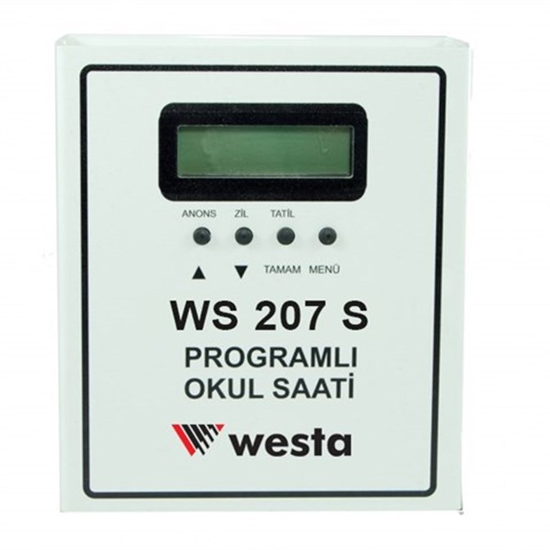 Westa WS 207 S USB Akıllı Okul Zil Saati
