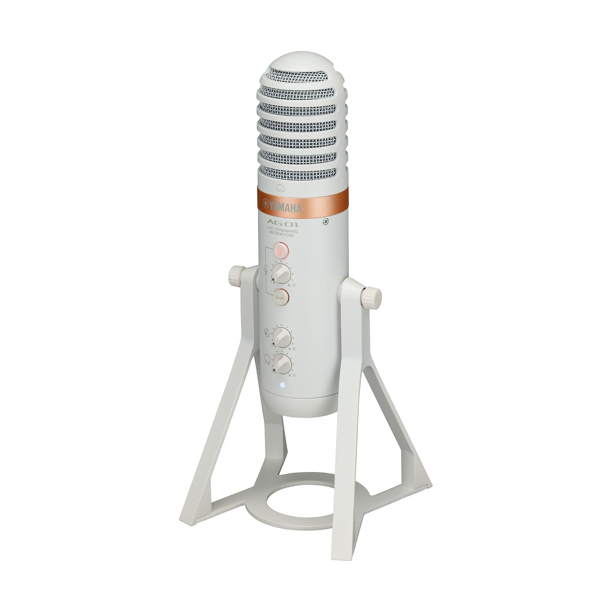 Yamaha AG01 WH Canlı Yayın USB Mikrofonu