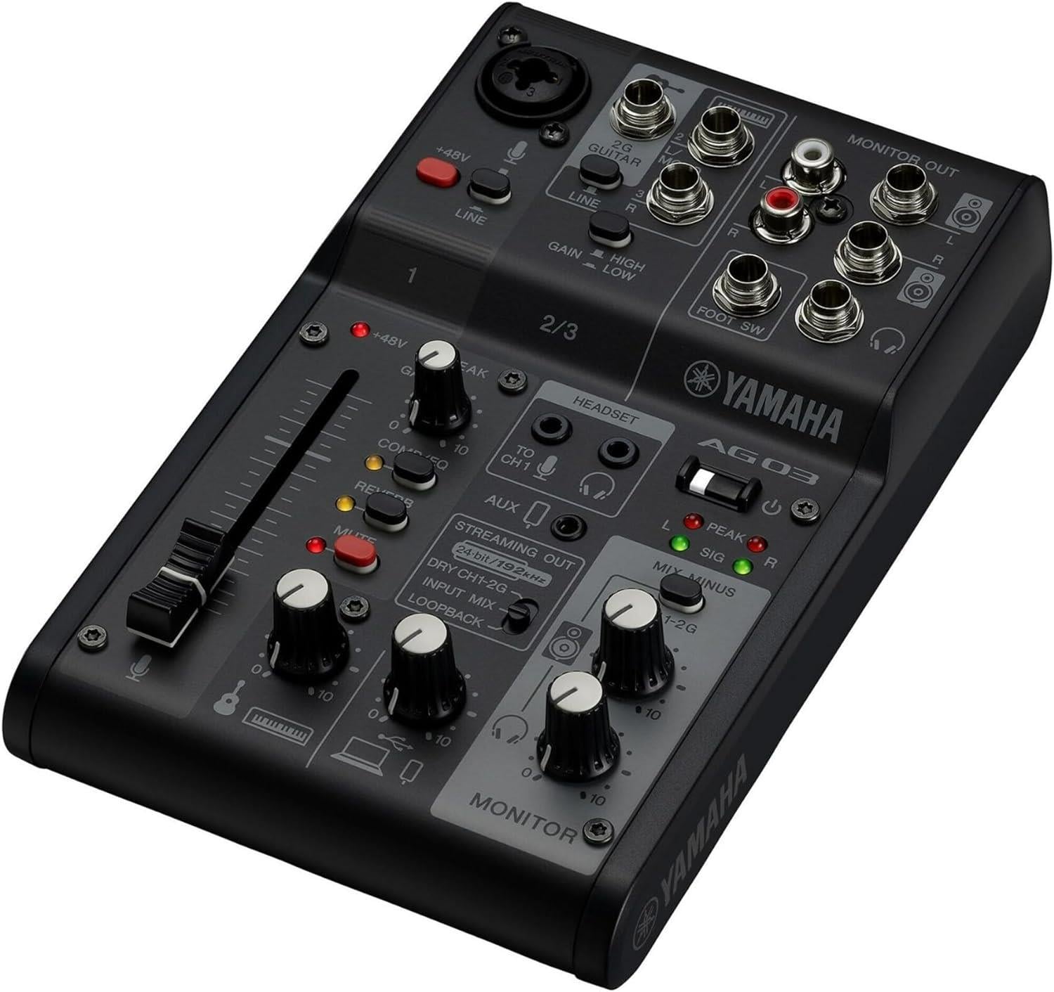 Yamaha AG03MK2 Canlı Yayın Ses USB Mikseri