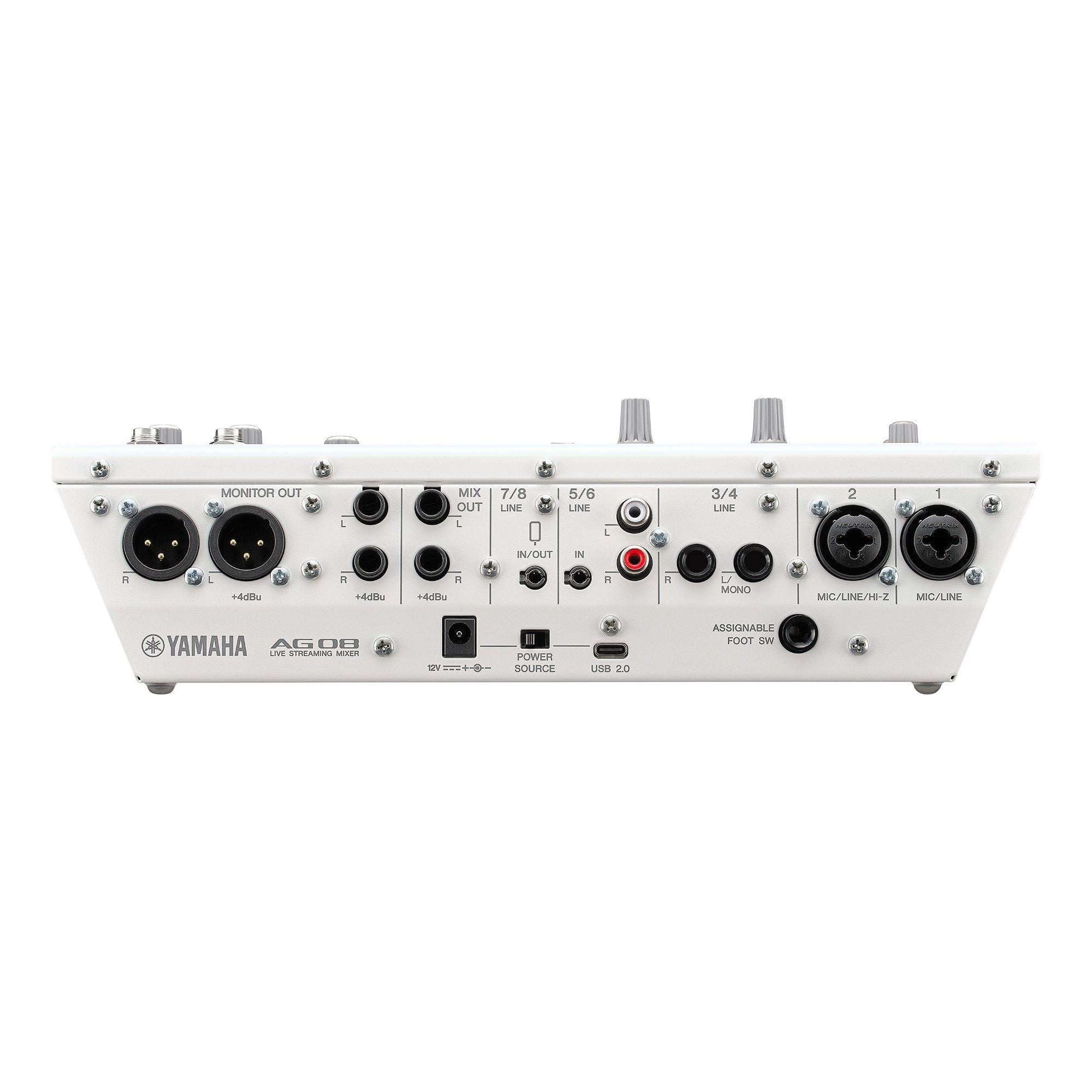Yamaha AG08 W Canlı Yayın Mikseri