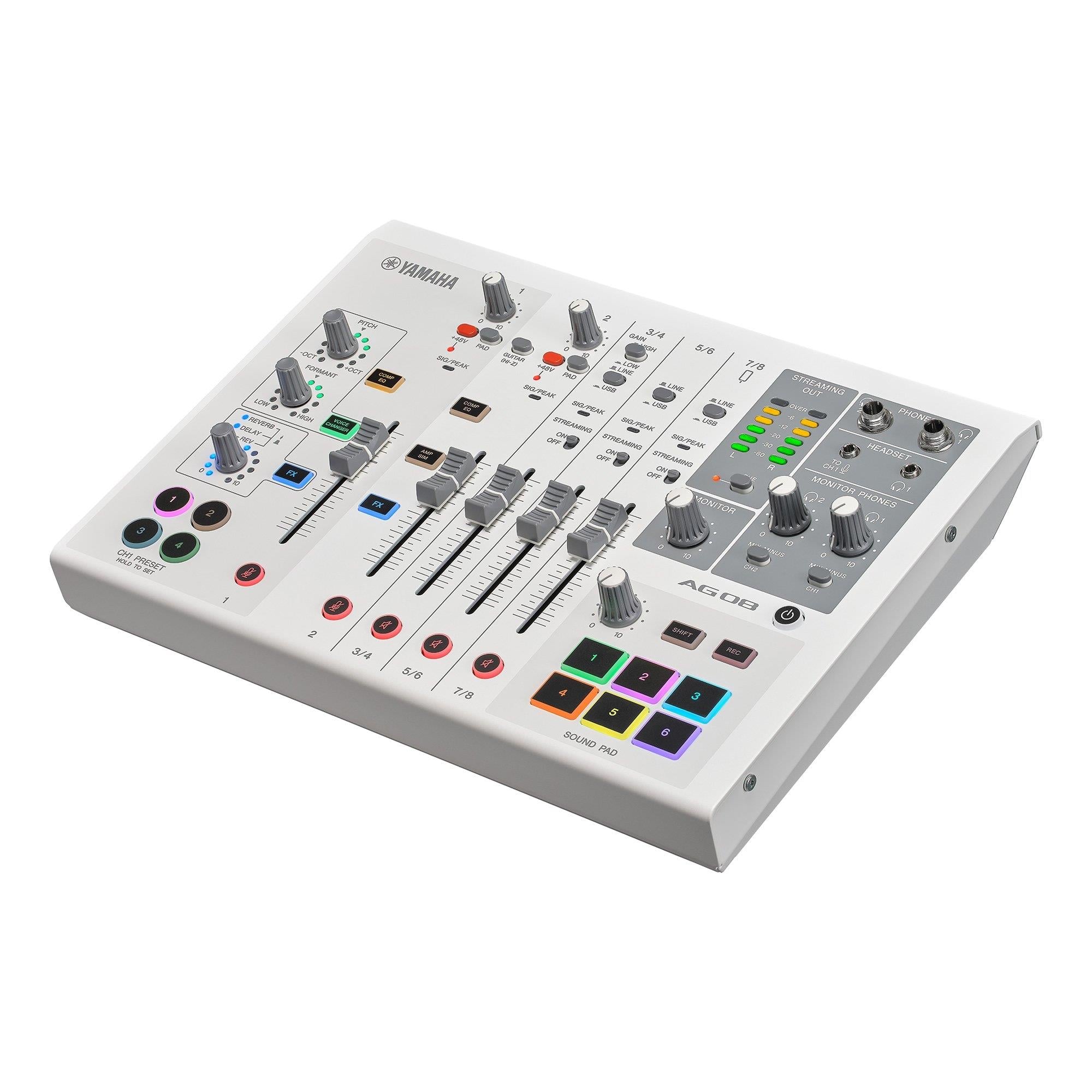 Yamaha AG08 W Canlı Yayın Mikseri