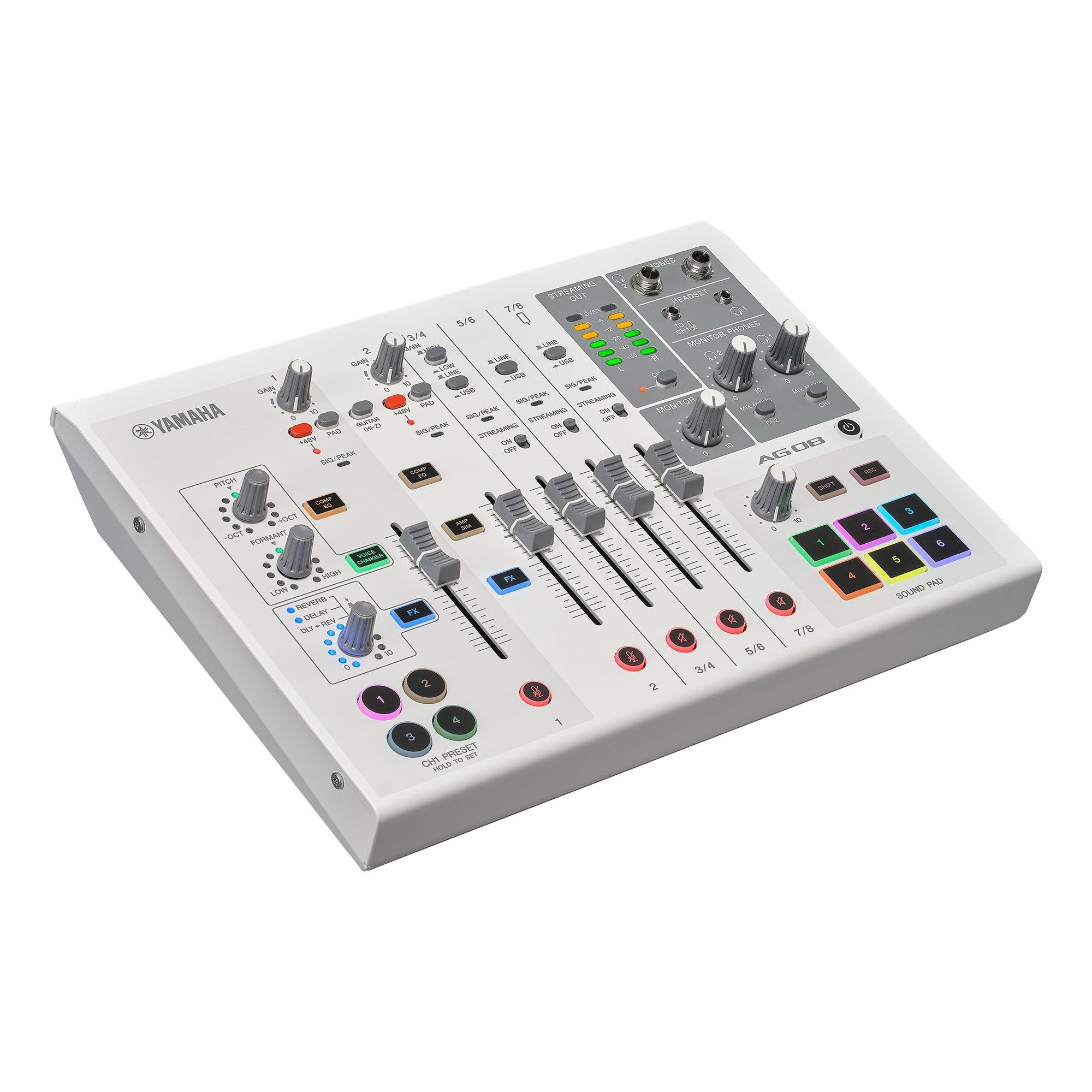 Yamaha AG08 W Canlı Yayın Mikseri