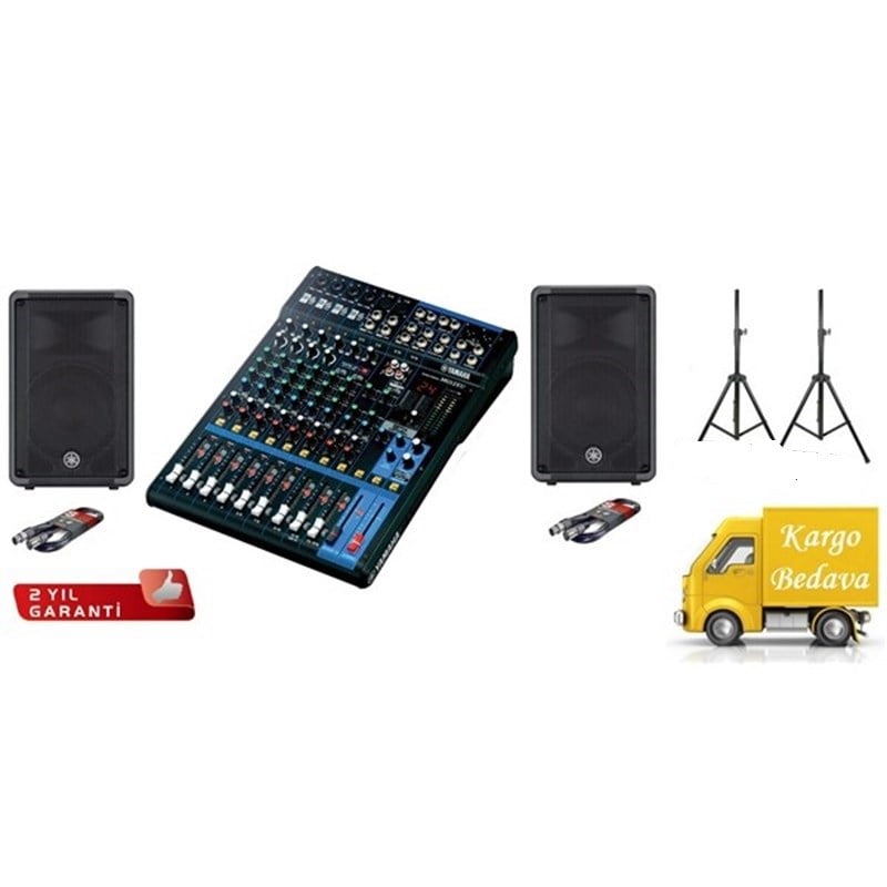 Yamaha DMG12 Hazır Canlı Muzik Fırsat Paketi (MG12XU+DBR15)