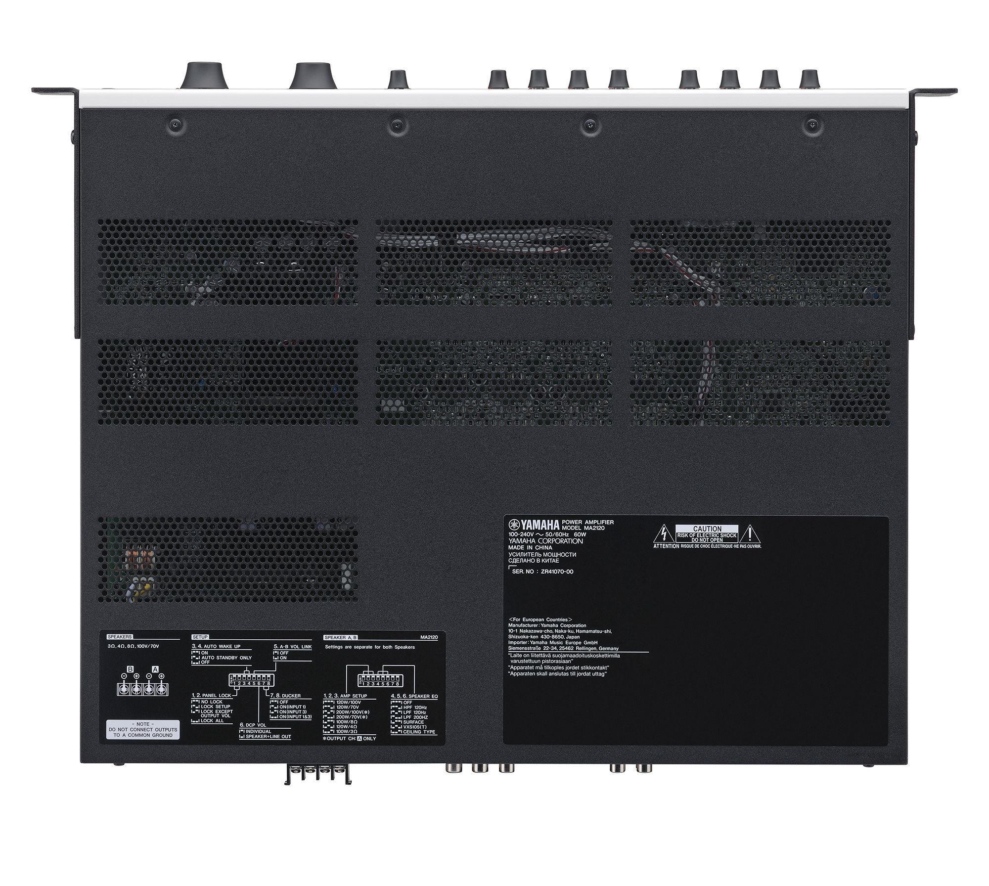 Yamaha MA2120 Power Amfi 2x120 Watt /3/8 ohm