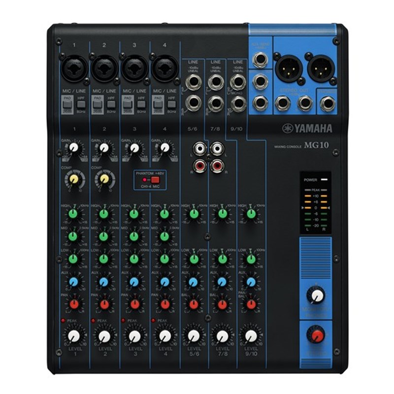 Yamaha MG10 10 Kanal Deck Mikser