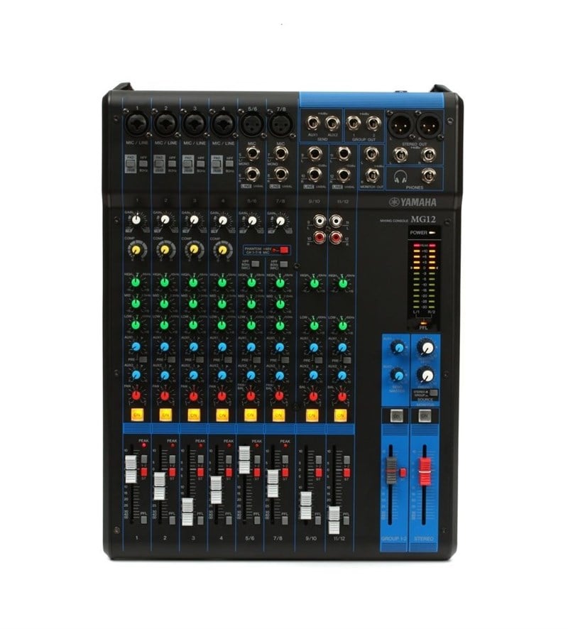 Yamaha MG12 12 Kanal Analog Deck Mikser