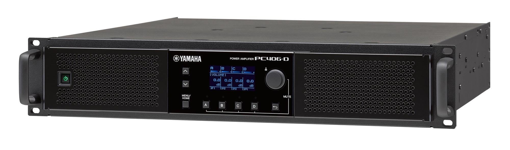 Yamaha PC406-D 4 Kanallı Power Amfi 4x600 Watt/8 ohm