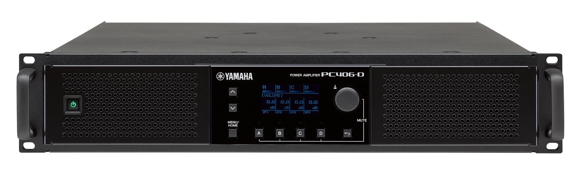 Yamaha PC406-D 4 Kanallı Power Amfi 4x600 Watt/8 ohm