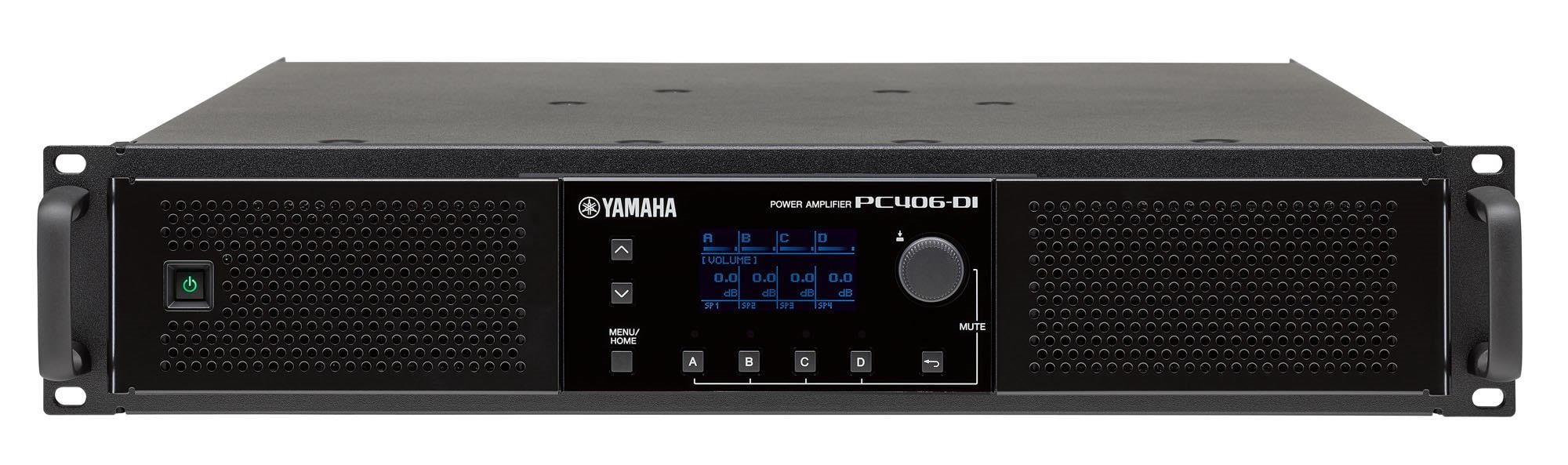 Yamaha PC406-DI 4 Kanallı Power Amfi 4x600 Watt/8 ohm