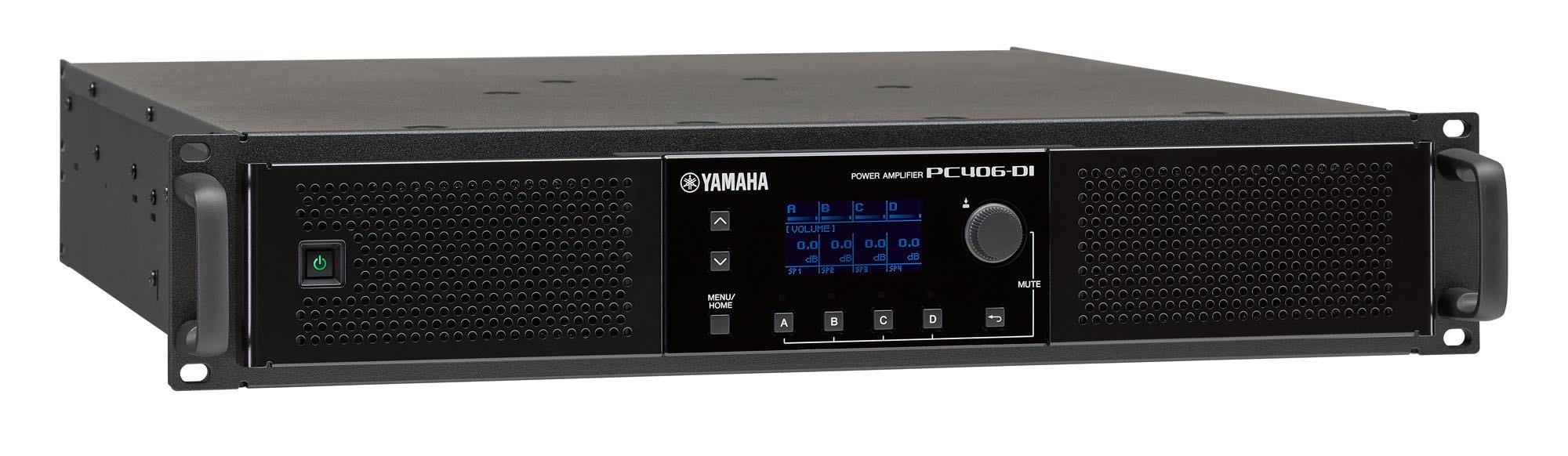 Yamaha PC406-DI 4 Kanallı Power Amfi 4x600 Watt/8 ohm