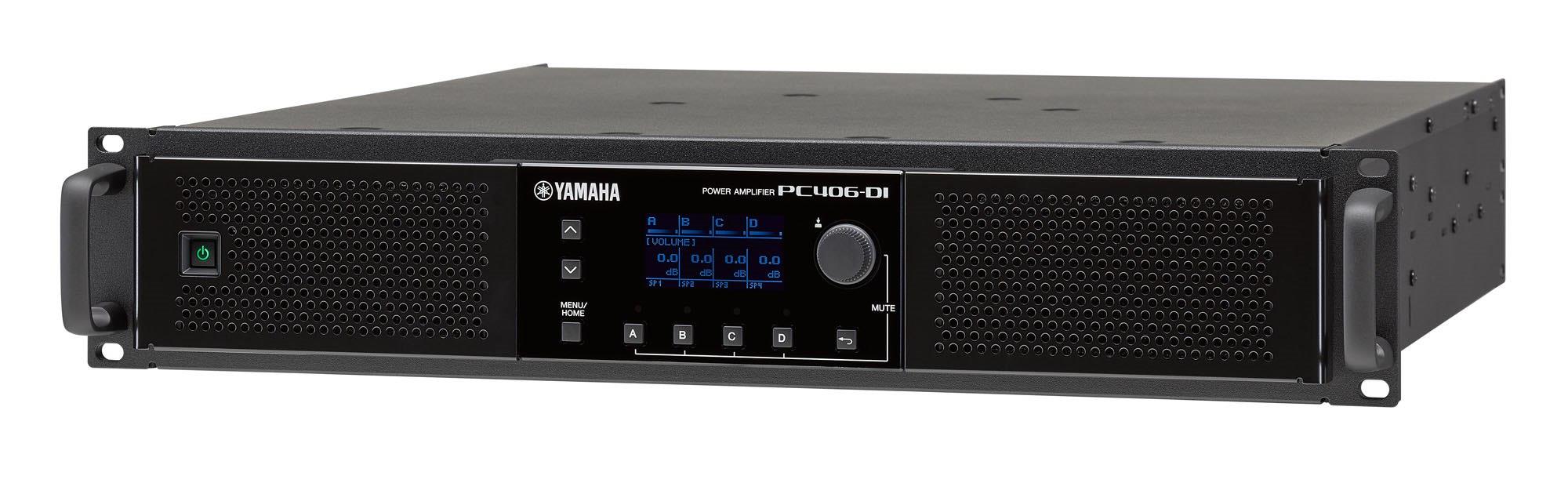 Yamaha PC406-DI 4 Kanallı Power Amfi 4x600 Watt/8 ohm