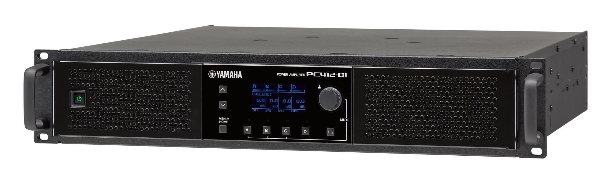 Yamaha PC412-DI Power Anfi 4x1200 70/100V Watt 8 Ohm
