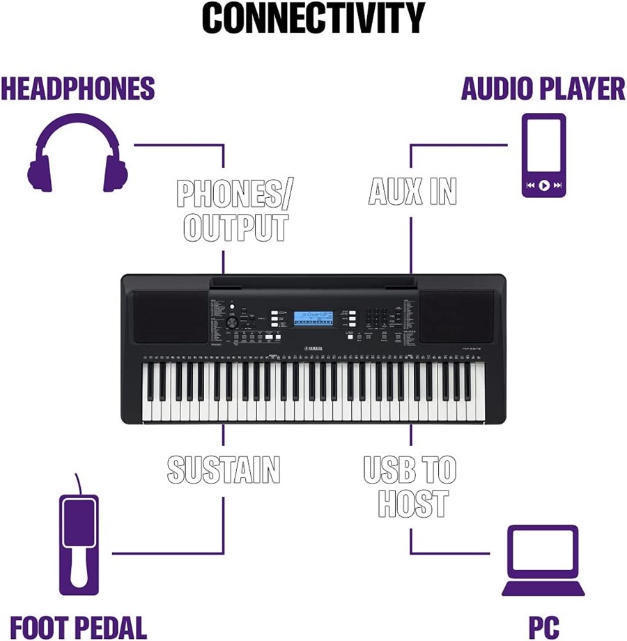Yamaha PSR-E373 Org 61 Tuşlu